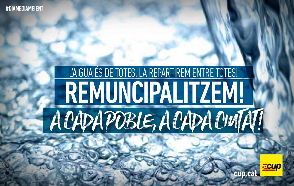Serveis bàsics en temps de crisi: més gestió pública de l’aigua