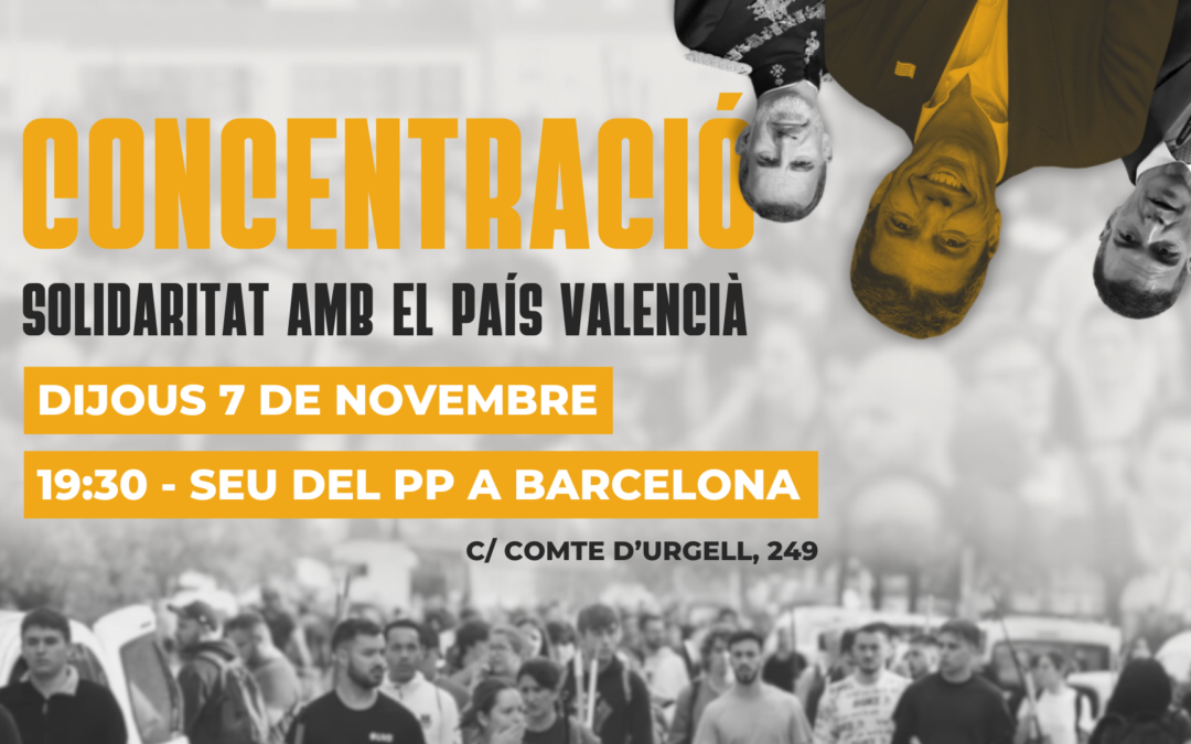 Manifest de solidaritat amb els afectats de la DANA al País Valencià